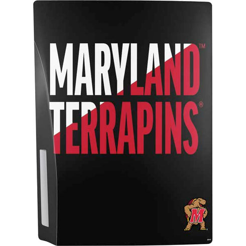 University of Maryland Terrapins Athletic Marks PS5 Console Skin